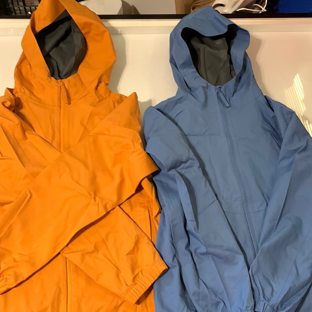 Uniqlo wind and rain resistance jacket w/pockets